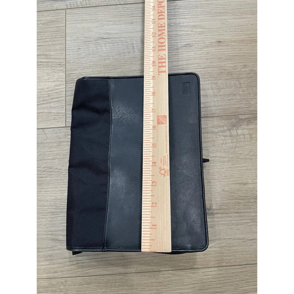 Hartmann Intensity Canvas Nylon & Leather Zippered Tech Portfolio Organizer Case